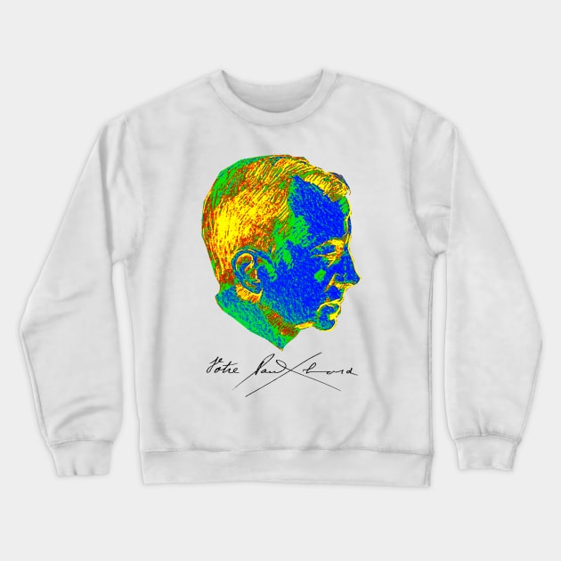 Eluard Crewneck Sweatshirt by mindprintz